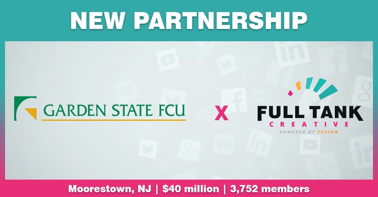 Full Tank Creative x Garden State FCU Press Release Header