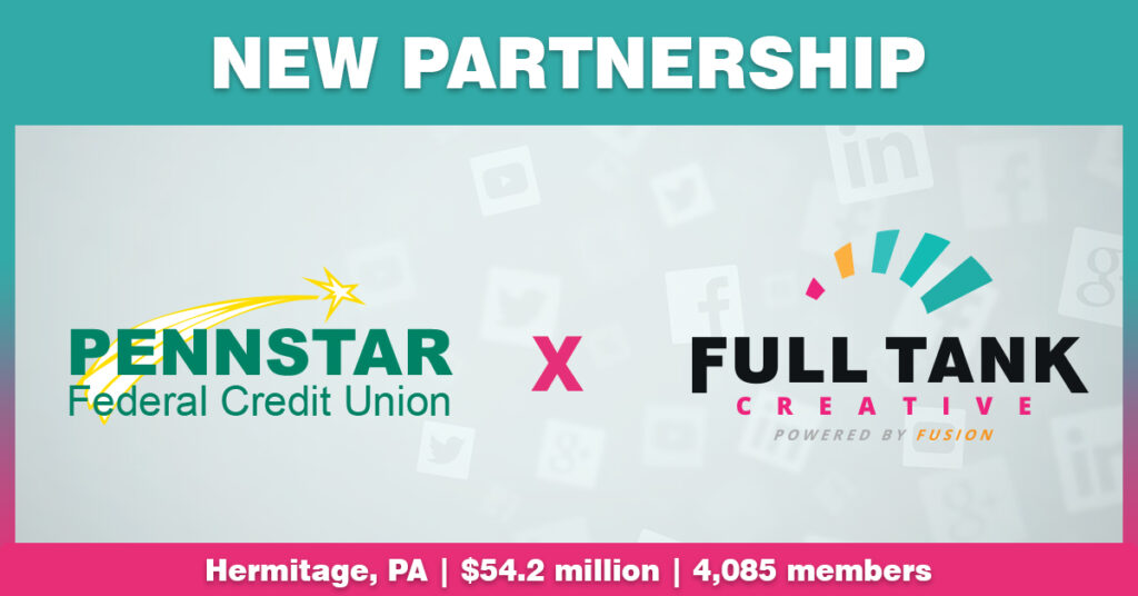 Full Tank Creative x Pennstar FCU Press Release Header